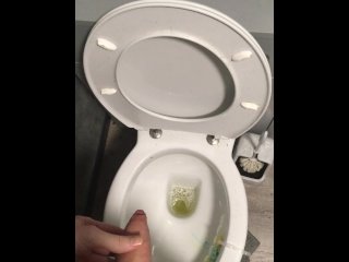 Taking my morning piss