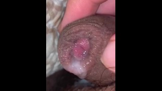 Маленький необрезанный член быстрый