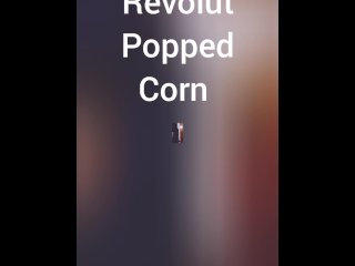 popped corn, vertical video, vintage