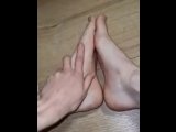 Playing with my feet after gym, young feet 18+, feet worship, feet porn