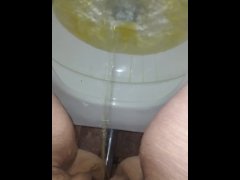 Sexy piss closeup