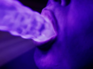 Glow Job CyberMouth Dildo Suck &lick - Demi Doll Face