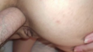 Passionate anal close-up. Homemade gentle video