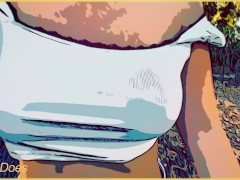 Wifey flashes her tits comic book style - Screenshot 15 of 16 - Comic Dub