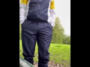 Preview 4 of Scally Chav Lad Cruising - Sucking Cock - Getting Fucked - Outdoors - Freeballing - Trainers - Gay