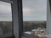Preview 1 of I just had to get my tits out and blow him on the ferris wheel