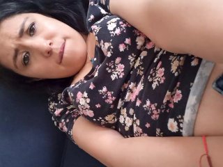 Mexican Nympho Rubs Herself_To Orgasm With Her_Hand Down Her_Jeans
