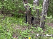Preview 1 of Deepthroat Blowjob in the Forest - Public Cruising