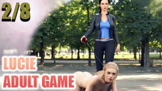 Игра в покер и первый секс с Люси (Lucie Adult Game) 2/8