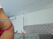 Preview 1 of sexy and hot webcam model diffgirls dance and tease