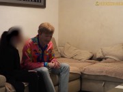 Preview 6 of Ukrainian Teen Gets Tricked By An Old Man To Have Sex With Him