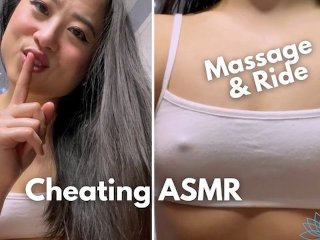Asian Massage & Creampie w/ Cheating Husband -ASMR- Kimmy Kalani