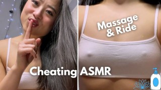 Masaje asiático especial con Cheating marido -ASMR- Kimmy Kalani