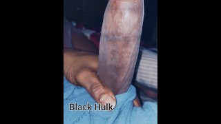 Big Swollen Black Cock
