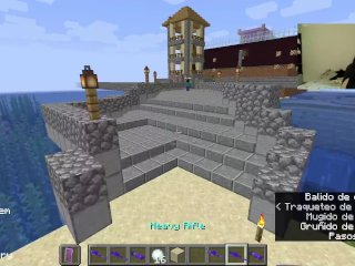 Minecraft gameplay largo