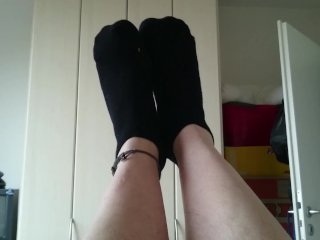 german, german amateur, feet, stockings