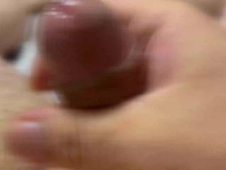 ローションでチンコいじり
