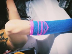 Riding my dildoe as if it was an amazing cock!