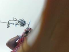 Ebony Gigantess stomping on your face.