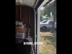 Getting my dick suck in my hood - Screenshot 1 of 16 - Outdoor Sex