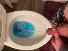 Quick pee at home