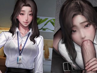 Hot Office Lady 给新员工口交 - 1 - 秘密馅饼