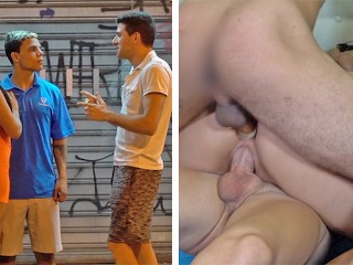Young BRAZILIAN Couple Convinced a DOUBLE PENETRATION Threesome with a Gringo (UNEXPECTED ENDING!)