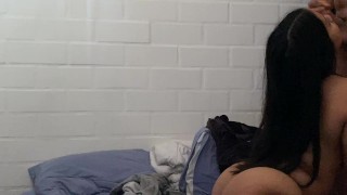 Deliciously girlfriend want to fuck and she asks me for cum in her mouth I s