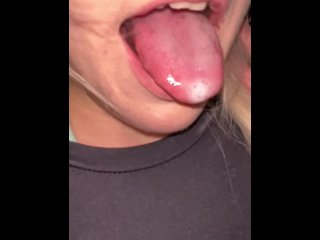 loogies, vertical video, verified amateurs, spit fetish