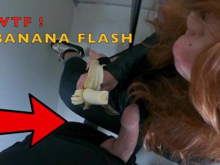public flash, cheating wife, train, exclusive
