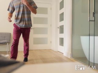 SPYFAM Curious Stepsister Slides Into Stepbrothers Bed For Intense Sex screenshot number 0