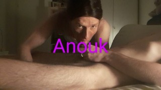 Anouk - Hardcore Bareback, Deepthroat Desleixado, Facefuck Sleazy E Engolindo Porra - Filme Completo