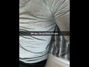 Preview 2 of Girl wants Double Penetration from cheating Guy Snapchat Cuckold