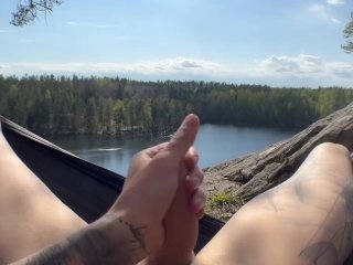 Hot homak with a beautiful view👌