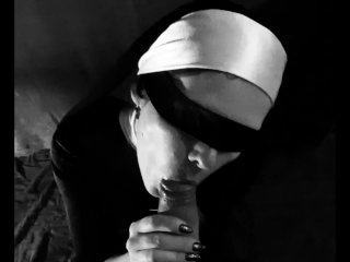 verified amateurs, nun, orgasm, close up