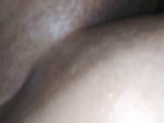 SSBBW getting cum pushed in her pussy