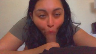 More cock Sucking from the lightskin queen Herself!!!