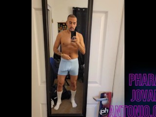 Gym Bulge Underwear Arab Latino Tattoo Uncut Cock