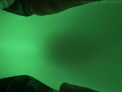 She's tiny, wet, and glowing! Doll Slut