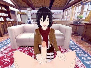 Mikasa Ackerman et Moi Avons Des Relations Sexuelles Intenses Dans La Chambre. - Attaque Sur Titan POV Hentai