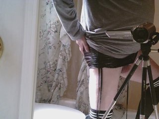 Skirt and cock