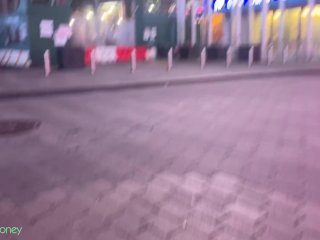 EXTREMELY RISKY BLOWJOB BEHIND POLICE STATION IN NYC