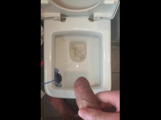 solo male, fetish, pee, squirtingaction
