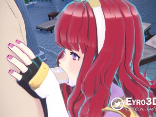 Celica's Poolside Pleasure | Fire Emblem Engage Animaiton