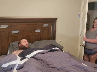 Caught my step bro masturbating to porn!