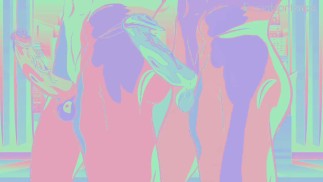 Гей-пара в ночном клубе мультяшное порно