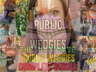 THE ULTIMATE PUBLIC WEDGIES COMPLETE BUNDLE - PREVIEW - ImMeganLive