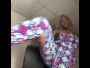 Preview 4 of YoungJamaicanTeen Ebony Sexy Dance And Fails
