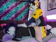 Preview 4 of Cheetah rumps femboy pussy