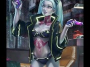 Preview 3 of Rebecca cyberpunk breast expansion
